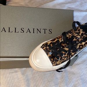 ALLSAINTS leopard sneakers 🐆